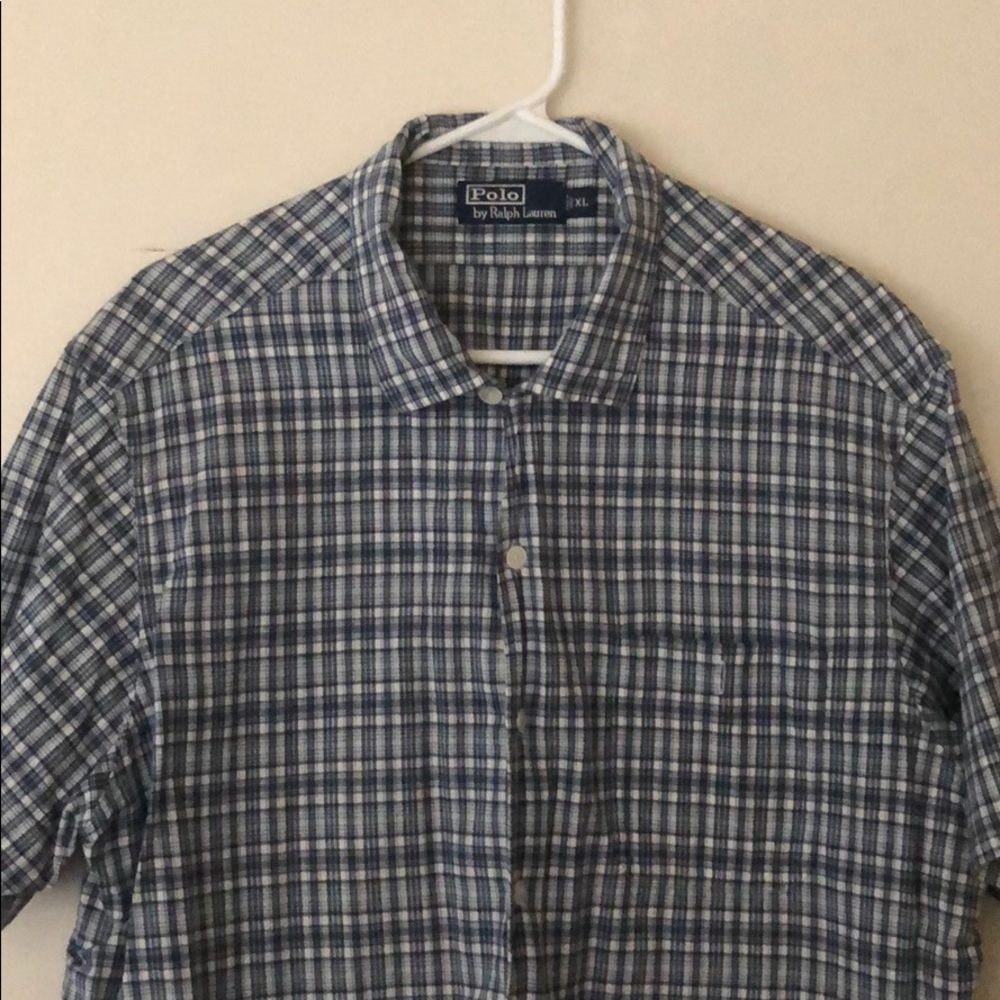 Short-sleeved button up shirt by Ralph Lauren